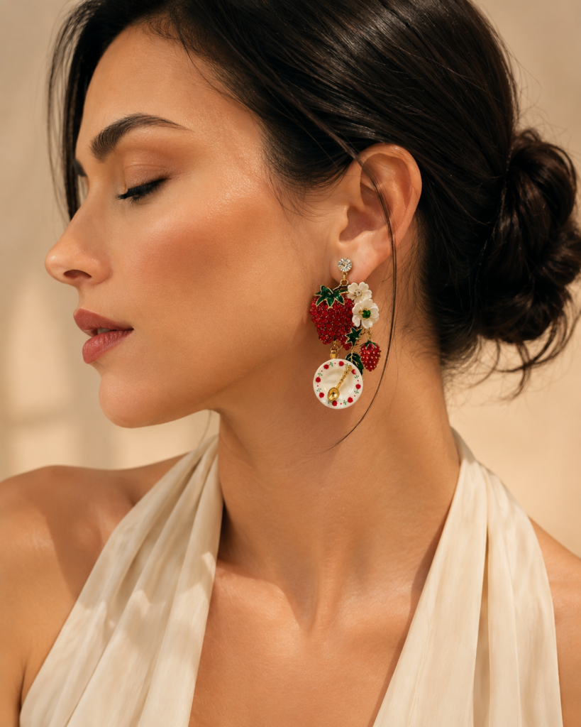 BERRY GARDEN EARRINGS