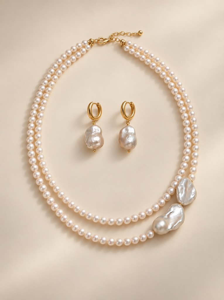 Baroque Balance Necklace