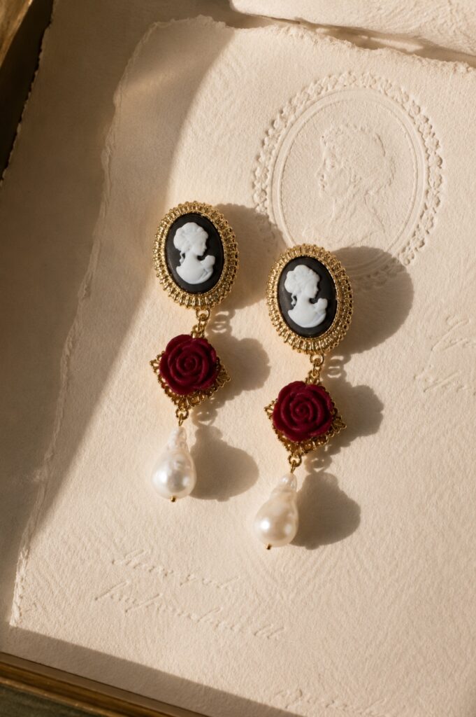 Deas Rose Earrings