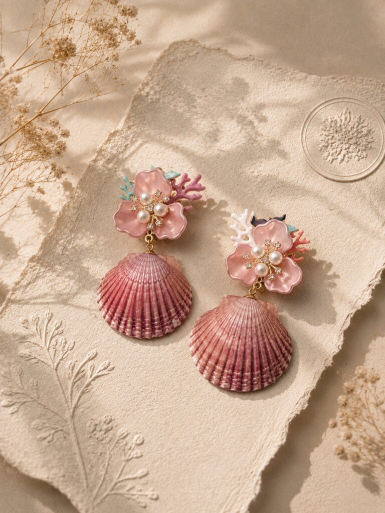 Whispers of the Albanian Shore Earrings