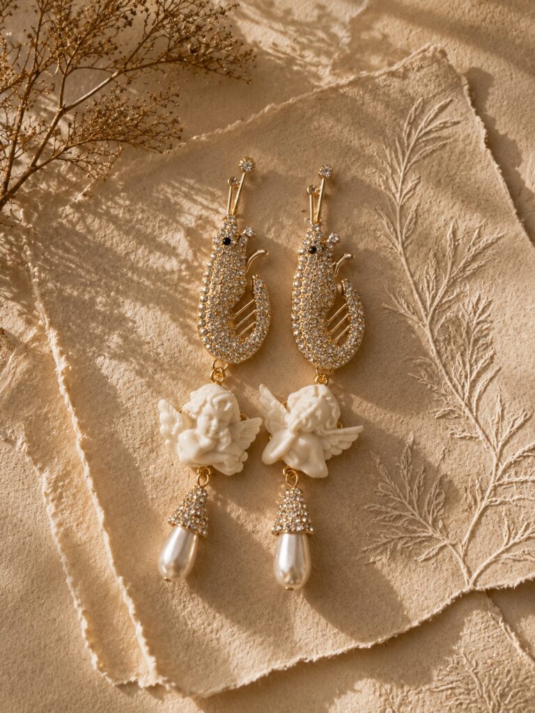 A Love Letter to the Sea Earrings
